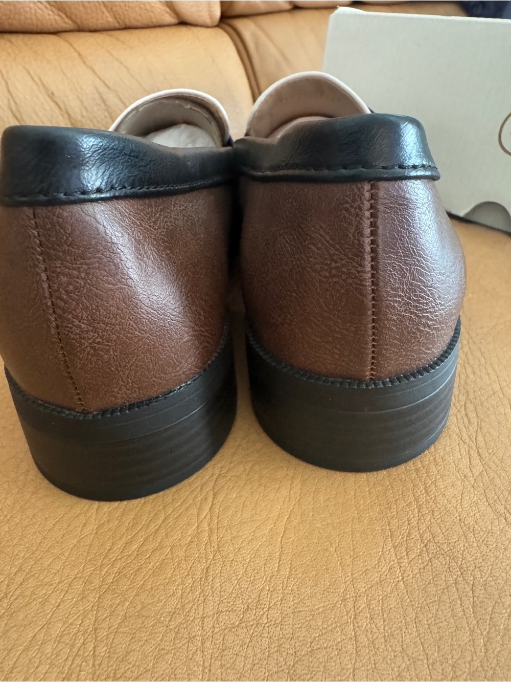 Life Stride Sonoma women's Loafers in Brown, Black & Cream Sz 8.5 - Picture 4 of 8